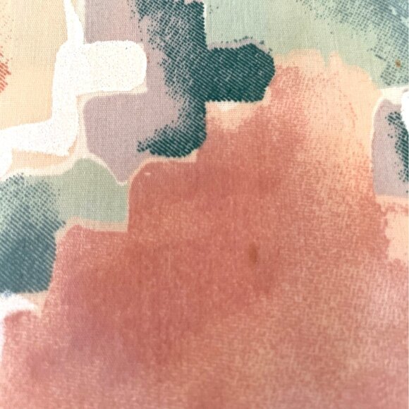 Tribal Apache Southwestern Table Placemats Geometric Pastels Reversible Set VTG - Picture 5 of 8